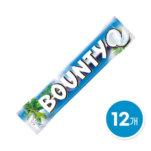 바운티 코코넛 초콜릿 바 57g x 12개