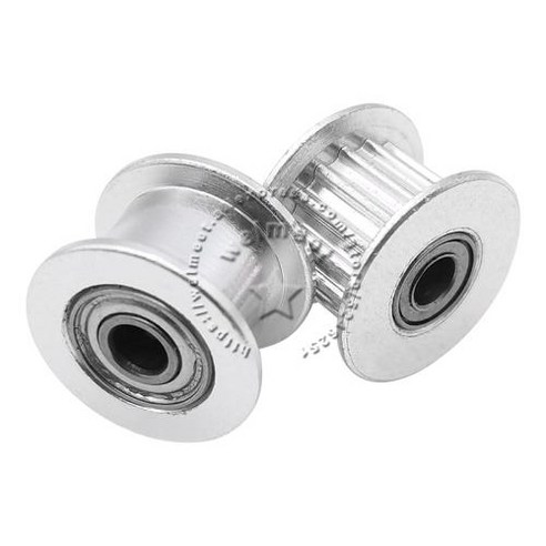 조정 10mm 보어 가이드 12mm 3D 5mm 프린터 15mm 베어링 포함 7mm 8mm 6mm 5M20 벨트 휠 모터 풀리 타이밍, 22) 7mm  16mmwithout teeth, 1개