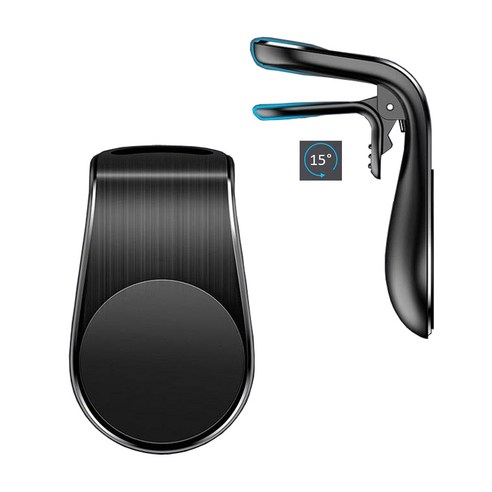 TUSA 제네시스 GV80 울트라 스마트폰 자석 거치대, 1개, 실버