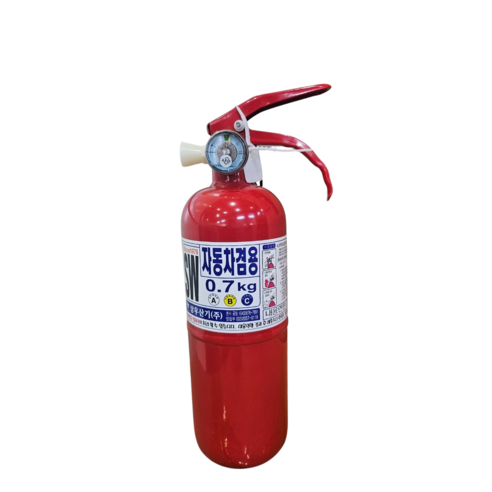 [기아차 순정품] 삼우산기 SW 차량용 분말 소화기 자동차겸용, 1개, 레드, 0.7kg