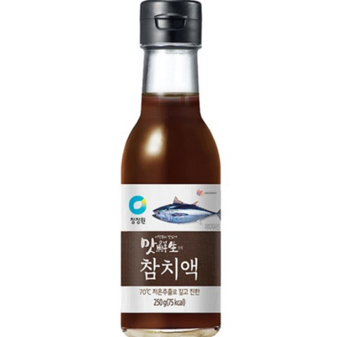 백앤 청정원 맛선생 참치액, 250ml, 1개