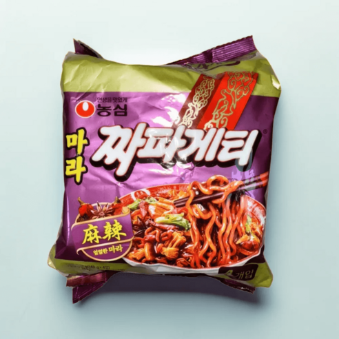 마라 짜파게티 140g, 4개