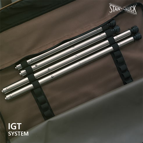 Stan Luck 스텐럭 IGT테이블다리 3단 높이 조절 IGT가변다리 스노우피크 호환, 400-550-660MM