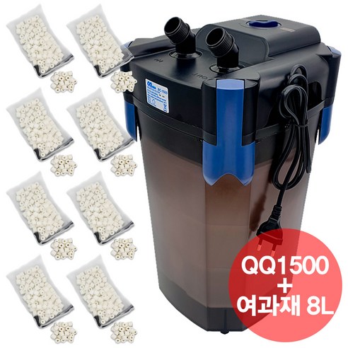 어항 속 물고기, 답답한 건 싫어! 시원한 아쿠아 라이프, QQ아쿠아 외부여과기로 시작하세요! qq1500