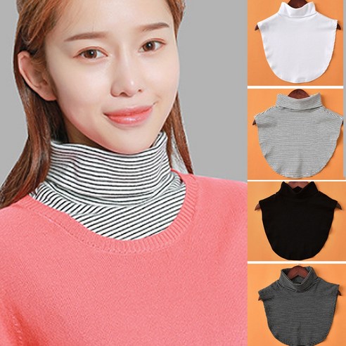 2개 페이크카라 하이엔드 목폴라 공갈목티 넥워머 넥카라 목토시