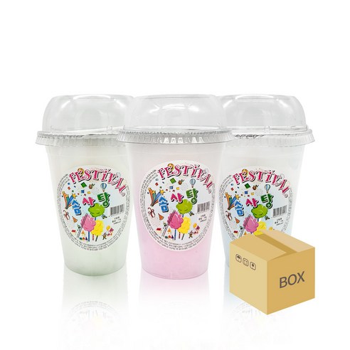 페스티벌 솜사탕 1box (12g x 30개), 1개, 12g
