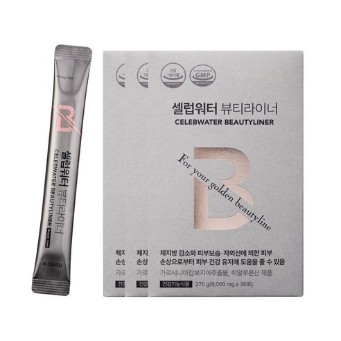 알파바디 셀럽워터 뷰티라이너, 3박스 90포, 3개