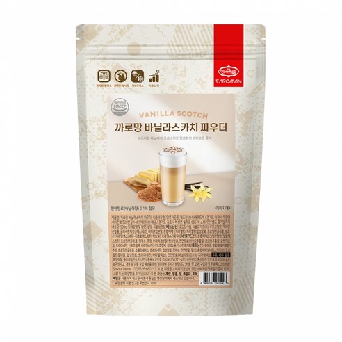 까로망 바닐라스카치 파우더 500g, 1개, 1개