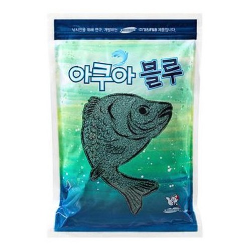 경원 아쿠아 블루 민물낚시떡밥 미끼, 350g, 1개