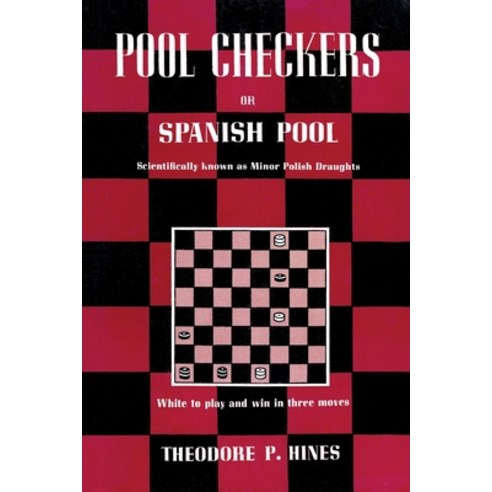 (영문도서) Pool Checkers: Spanish Pool Paperback, Coachwhip Publications, English, 9781616465834