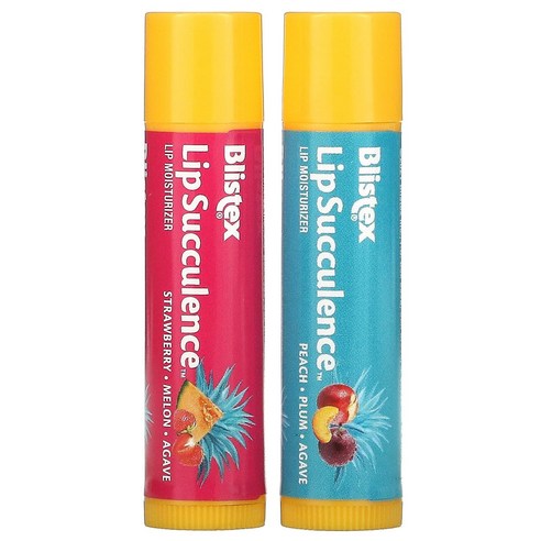 블리스텍스 Blistex Lip Succulence Tropical 2 Pack 0.15 oz (4.25 g) Each, 1개