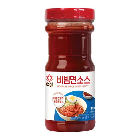백설 면비빔용소스 890g, 1개