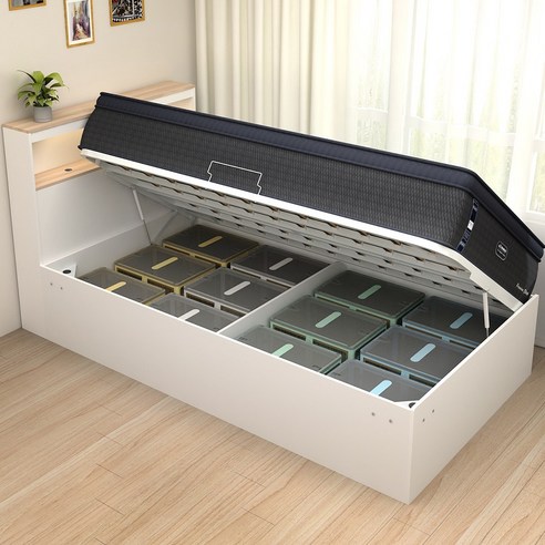 꿈을 현실로, 공간을 디자인하다: 스스디 리프트업 수납침대 (매트 제외) 스스디수납침대