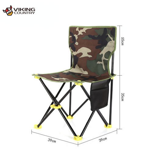 VIKING 캠핑의자 이지 카모플라주, 라지 밀리터리