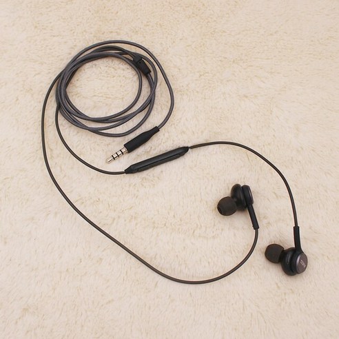 AKG 호환 케이블 삼성 3.5mm 유선 인이어 헤드폰 갤럭시 노트 10, [01] Without Box, 1개