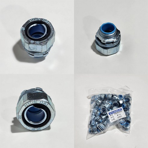 GW 후렉시블 박스용 전선관 커넥터 16mm, 16mm, 1개