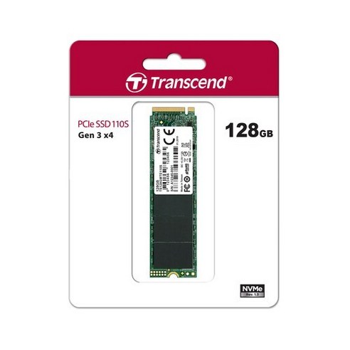 트랜센드 MTE110S M.2 2280 NVMe 128GB TLC