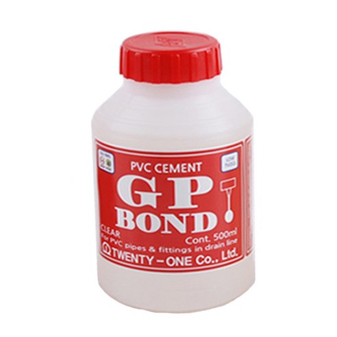 PVC본드 배관 파이프 접착제 GP본드 S-500/500ml 투엔티원, 1개