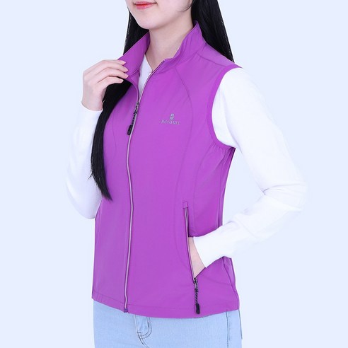 여성여름조끼 스판 바람막이 베스트: 편안함, 세련됨, 다목적성의 조화