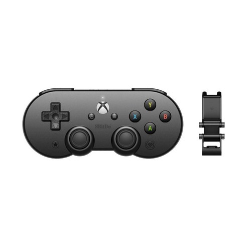 8BitDo SN30 Pro 블루투스 무선 게임 컨트롤러 Android 6.0의 Xbox 클라우드 게이밍용 클립 포함 을 위한 엑스박스 게임 패스 얼티밋 앱, 1개, Include Clip Edition