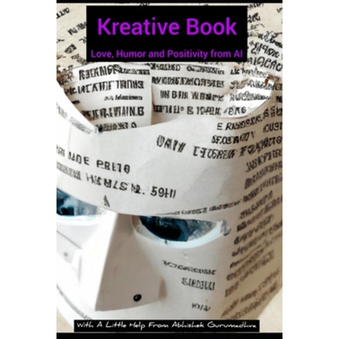 (영문도서) Kreative Book - Love Humor and Positivity from AI: With A Little Help From Abhishek Gurumadhva Paperback, Independently Published, English, 9798851335235