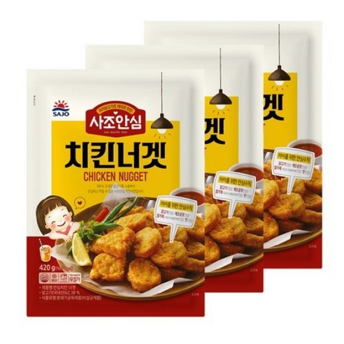 [KT알파쇼핑][대림냉동] 치킨너겟 1000g x2개, 2개, 1kg