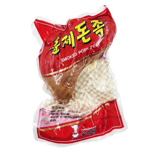 육화원 훈제족발 (돈족) 700g이상 이푸드, 700g, 1개 돼지고기훈제