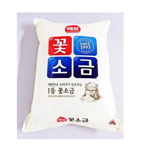 사조해표 꽃소금 1kg, 1개