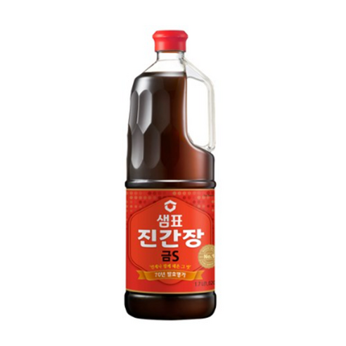 샘표 진간장 금S, 1.7L, 2개