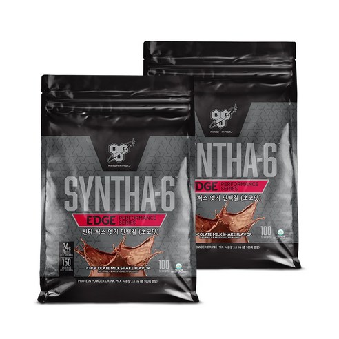 BSN 신타6 엣지 단백질 (초콜릿맛), 4kg, 2개