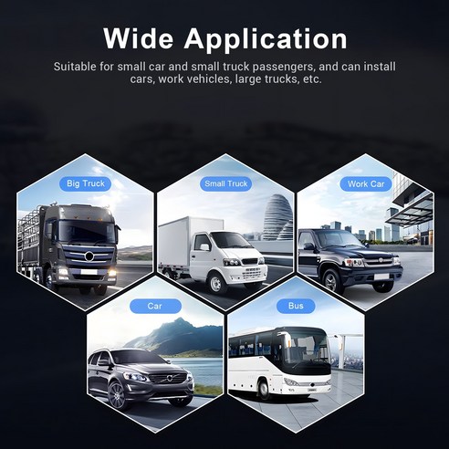 Podofo 무선 후방 카메라로 주차 스트레스 없이 안전 운전하세요.