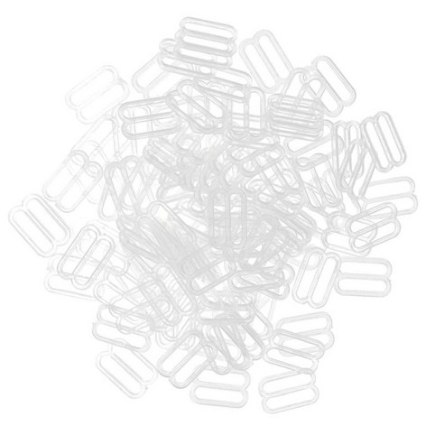 100Pcs 금속 브래지어 스트랩 링/슬라이더/후크 무화과 0 란제리 조절 공예