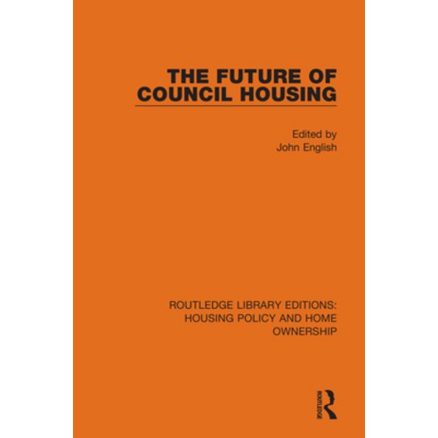 (영문도서) The Future of Council Housing Paperback, Routledge
