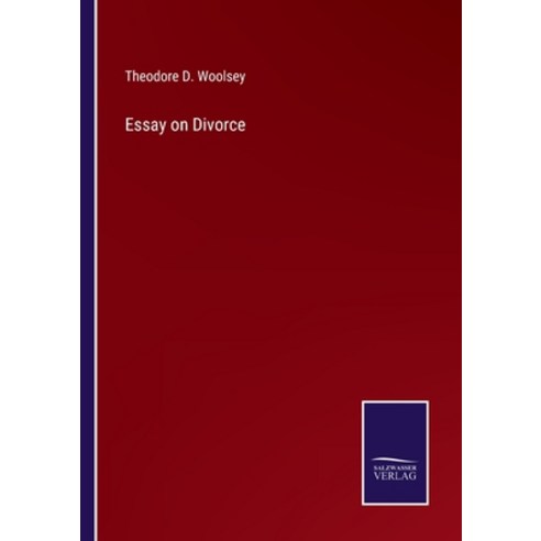 (영문도서) Essay on Divorce Paperback, Salzwasser-Verlag, English, 9783375046583