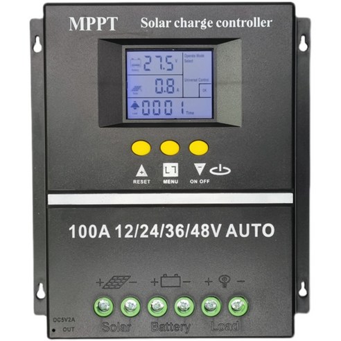 MPPT 태양열 컨트롤러 USB 자동 충전 태양광, 1개, 12V24V36V48V60A 업그레이드 태양광패널 Best Top5