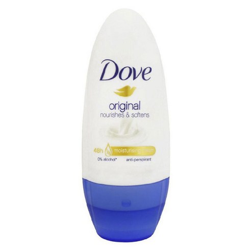 도브 오리지날 롤 온 데오드란트, 1개, 40ml