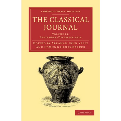 (영문도서) The Classical Journal Paperback, Cambridge University Press, English, 9781108058056