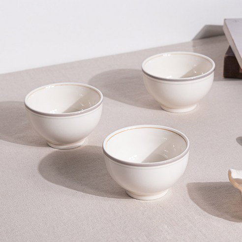 시라쿠스 메이플 공기 10.7cm, 코지그레이, 3개