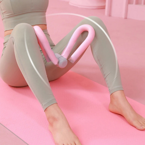 관약근 케겔 운동기구 허벅지 내전근 다이어트 운동기 하체 근육 엉덩이 탄력 쪼임 조임, 핑크, 1개