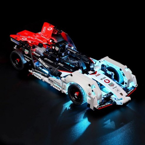 레고테크닉 레고스타워즈 레고프렌즈 파워정품 BRIKSMAX Led Lighting Kit for Technic Formula E Porsche 99X Electric - Compa