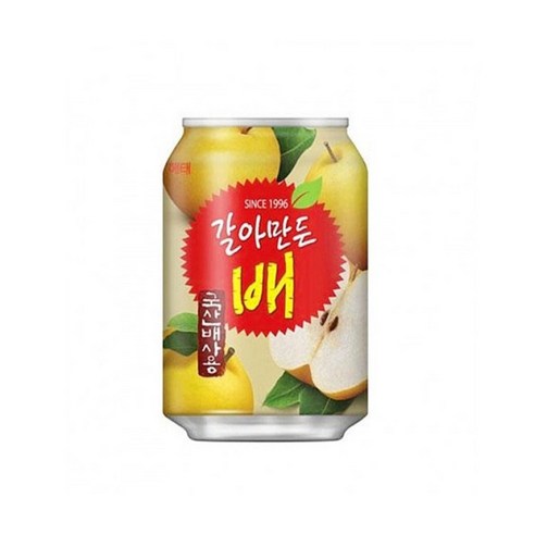 해태음료 갈아만든 배, 340ml, 24개