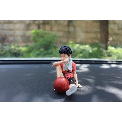 KORELAN 귀여운 차량 인테리어 슬램덩크 핸드메이드 카 사쿠라기 플라워 로드 루카와 메이플 장식