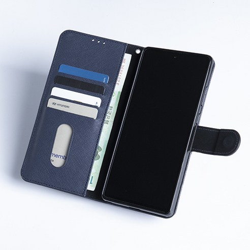 스타일과 편리함의 최고의 균형을 제공하는 헤르쉬의 사피아노 가죽 지갑형 다이어리 휴대폰 케이스