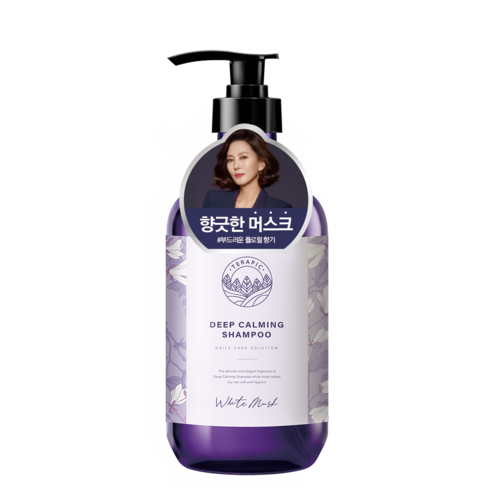 테라픽 딥 카밍 샴푸 화이트 머스크, 1개, 1000ml