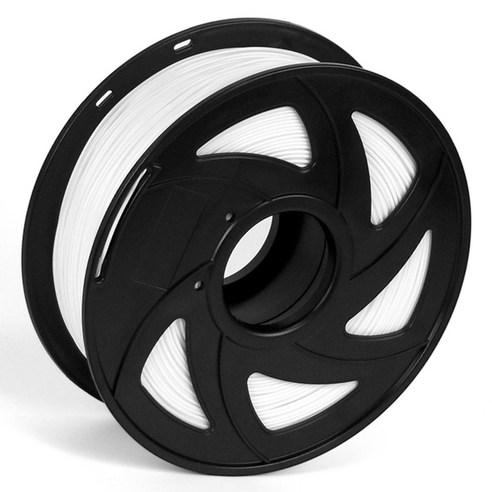Retemporel 3D 프린터용 1.75Mm PLA 소모품 일반 1Kg ​​인쇄용 펜 흰색, 하얀