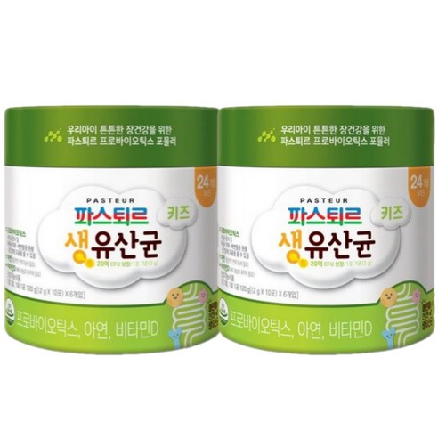 파스퇴르 키즈 생유산균, 2g, 120개