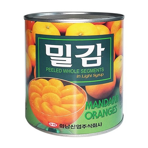 화남 밀감 850g x12캔/ 귤 오렌지 통조림, 12개