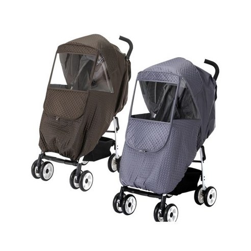 에어보스 3D 방한커버 [누빔단 제작], 버건디 폴레드