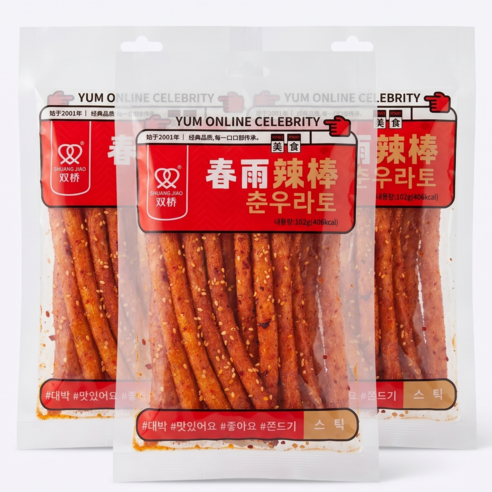 마라 쫀드기 스틱, 1개, 102g