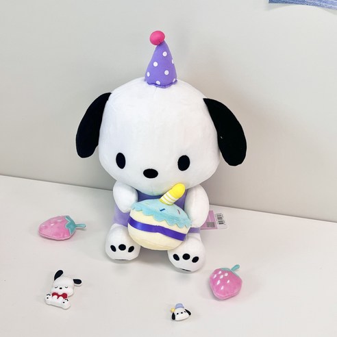 산리오 프렌즈 인형 35cm 중형 산리오굿즈 정품, 포차코, 1개